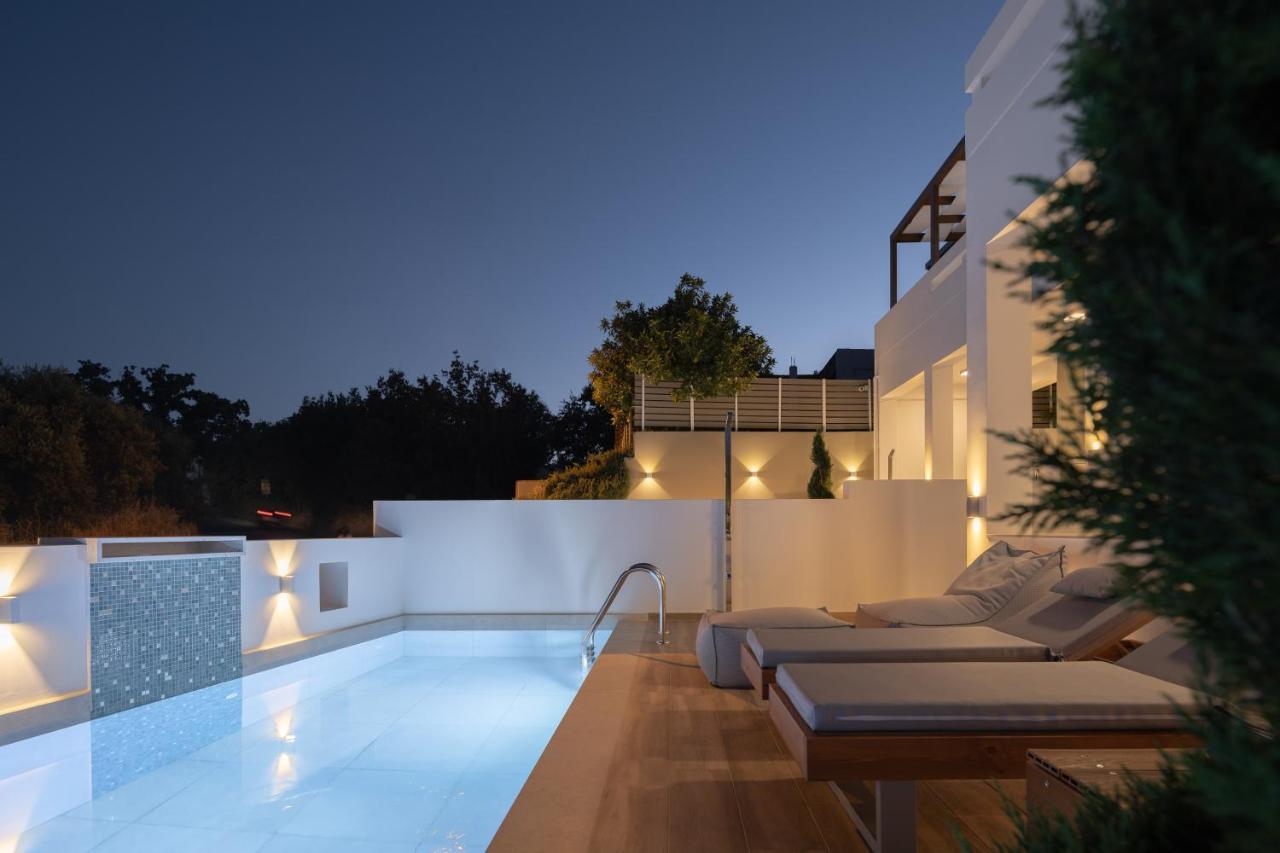 De Light Boutique Villas I II & III - Close To Rethymno, By Thinkvilla Atsipopoulo Exterior foto