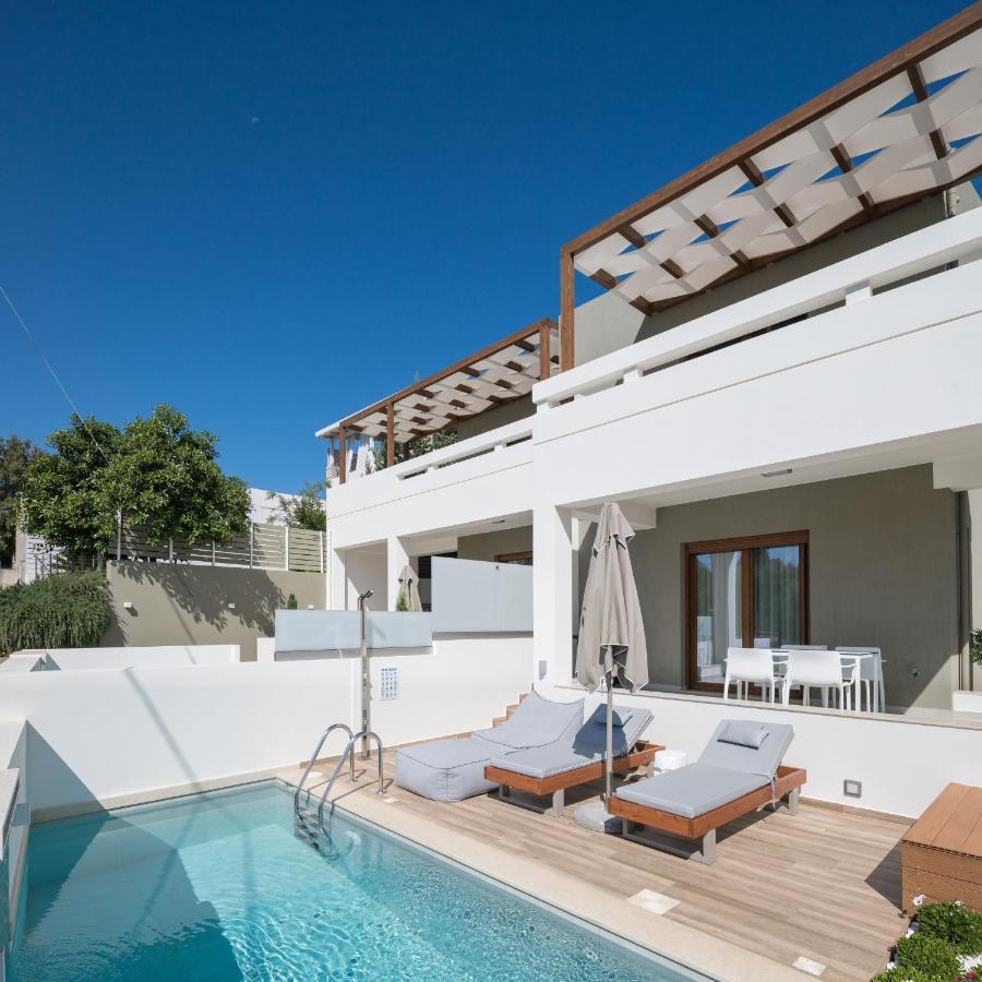 De Light Boutique Villas I II & III - Close To Rethymno, By Thinkvilla Atsipopoulo Exterior foto