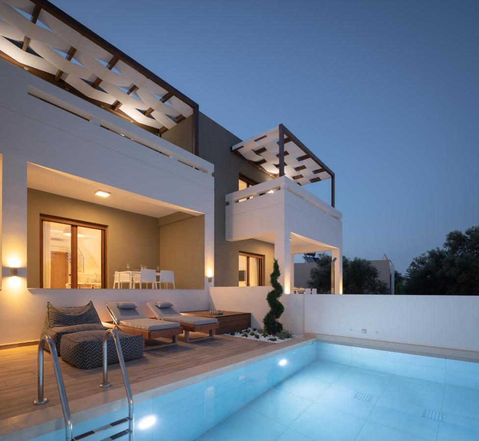 De Light Boutique Villas I II & III - Close To Rethymno, By Thinkvilla Atsipopoulo Exterior foto