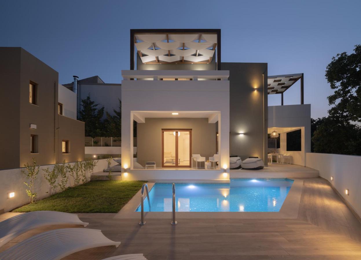 De Light Boutique Villas I II & III - Close To Rethymno, By Thinkvilla Atsipopoulo Exterior foto